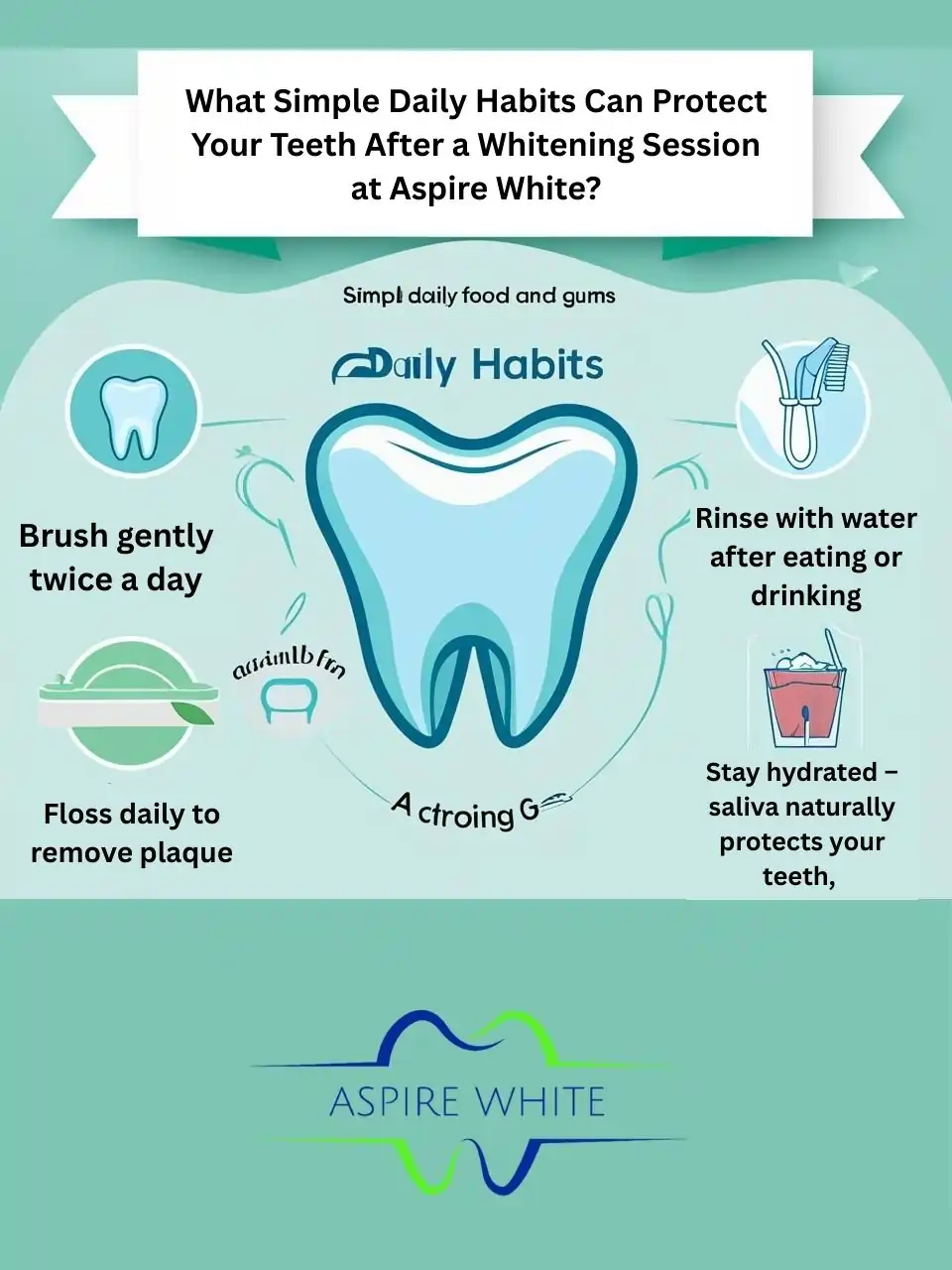 What Simple Daily Habits Can Protect Your Teeth After a Whitening Session at Aspire White Burton upon Trent